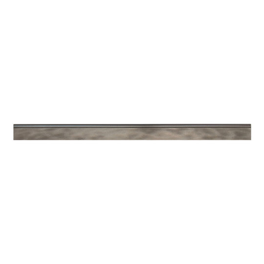 Questech 1" x 18" City Scape Metal Water Bullnose