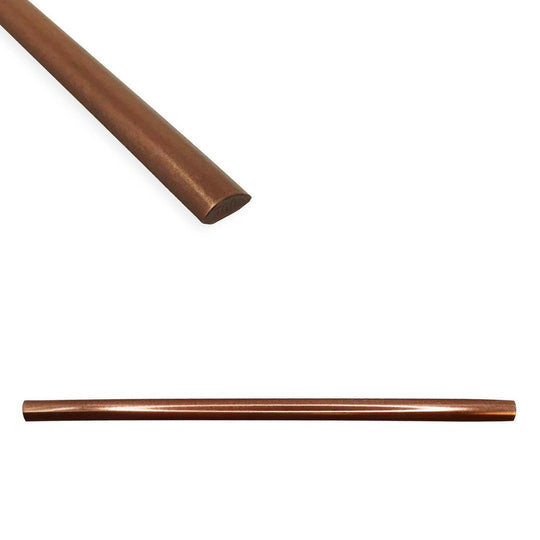 Questech 0.5" x 12" Quarter Round Eggshell Metal Jolly