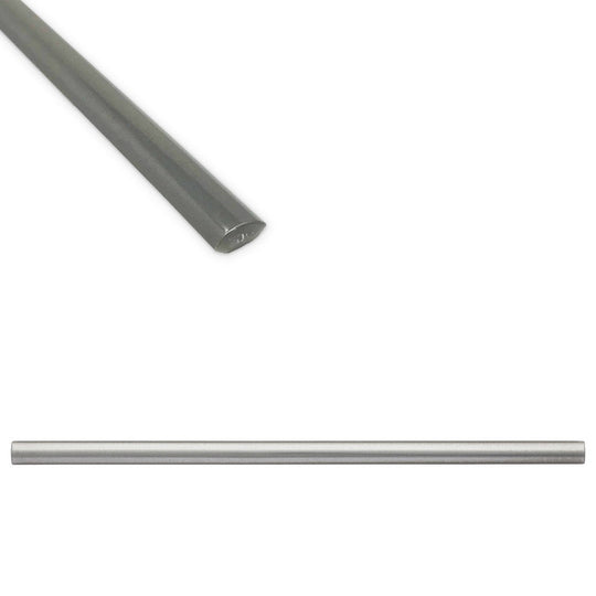 Questech 0.5" x 12" Quarter Round Polished Metal Jolly