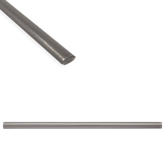 Questech 0.5" x 12" Quarter Round Eggshell Metal Jolly