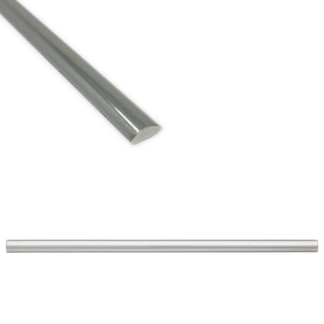 Questech 0.5" x 12" Quarter Round Polished Metal Jolly