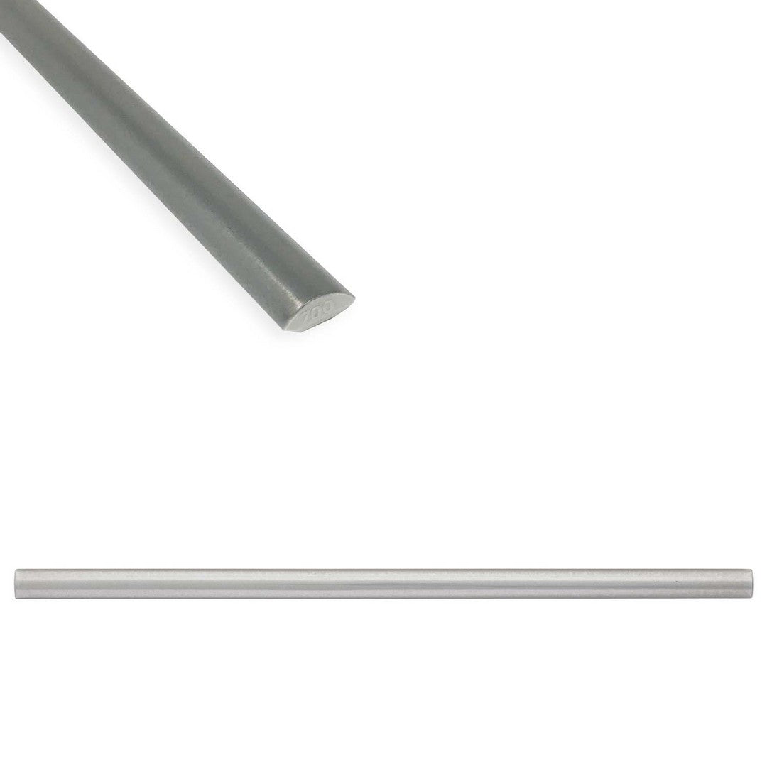 Questech 0.5" x 12" Quarter Round Eggshell Metal Jolly