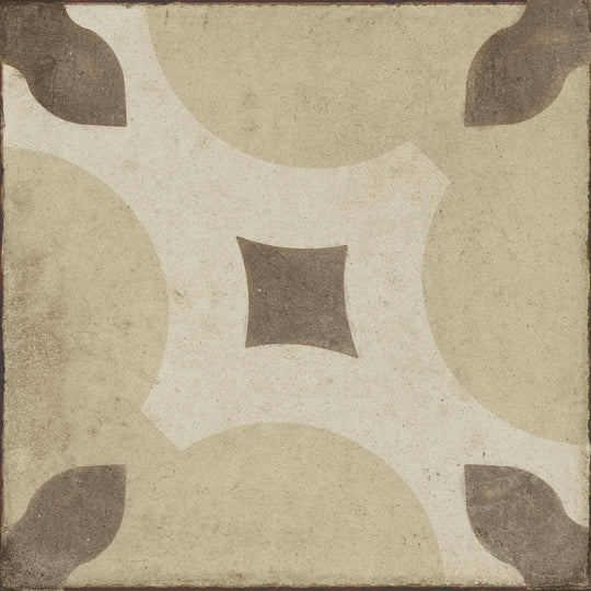 Daltile Quartetto 8" x 8" Matte Porcelain Piccolo Deco Floor Tile