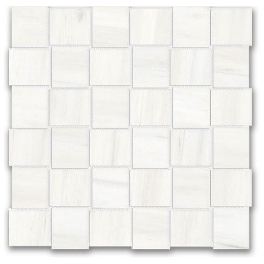 Qualis Ceramica 12" x 12" Ardor Rectified Matte Porcelain Basketweave 2" Mosaic