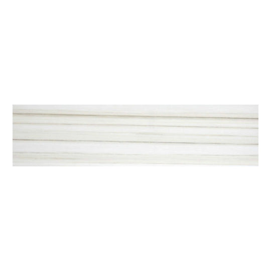 Qualis Ceramica 3" x 24" Ardor Rectified Matte Porcelain Bullnose