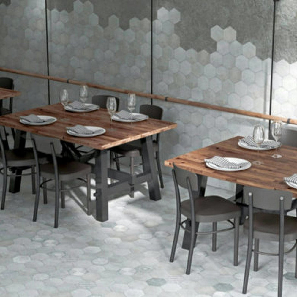 Qualis-Ceramica-5.5-x-6.3-Alma-Matte-Porcelain-Hexagon-Decor-Tile-Grey