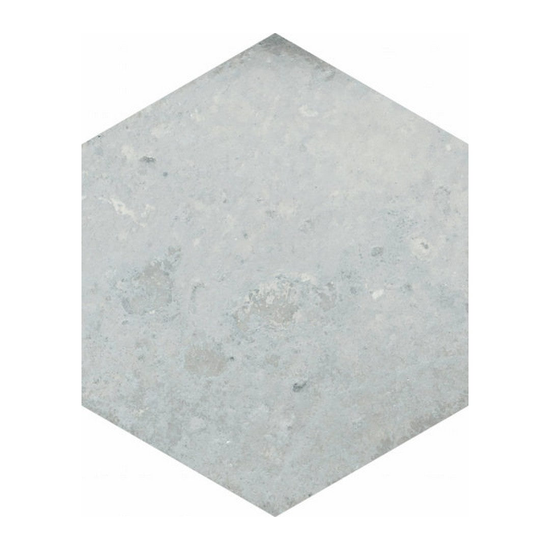 Qualis Ceramica 5.5" x 6.3" Alma Matte Porcelain Hexagon Decor Tile