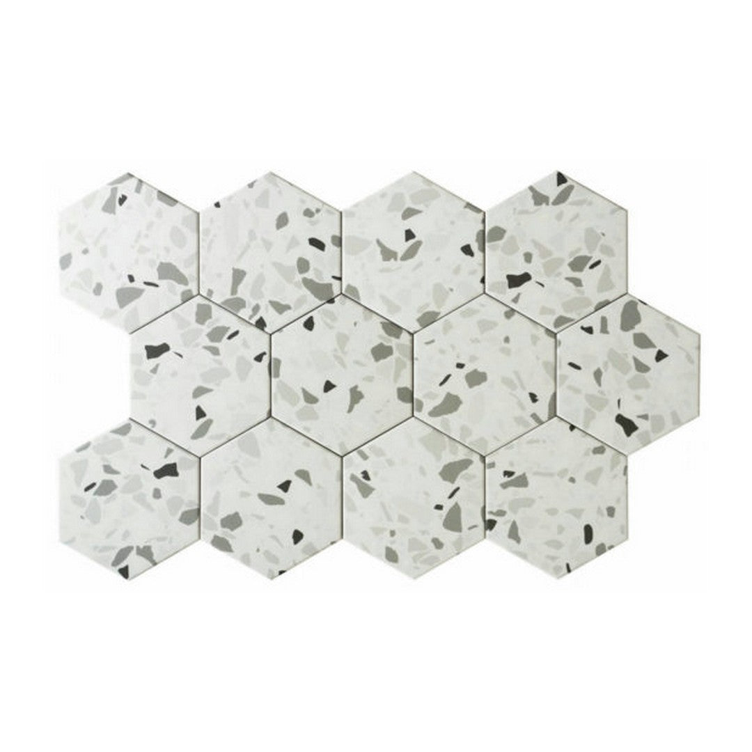 Qualis-Ceramica-5.5-x-6.3-Altea-Matte-Porcelain-Hexagon-Tile-White