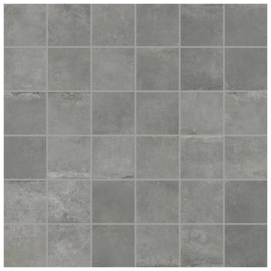 Qualis Ceramica 12" x 12" Bridges Rectified Matte Porcelain 2" Mosaic