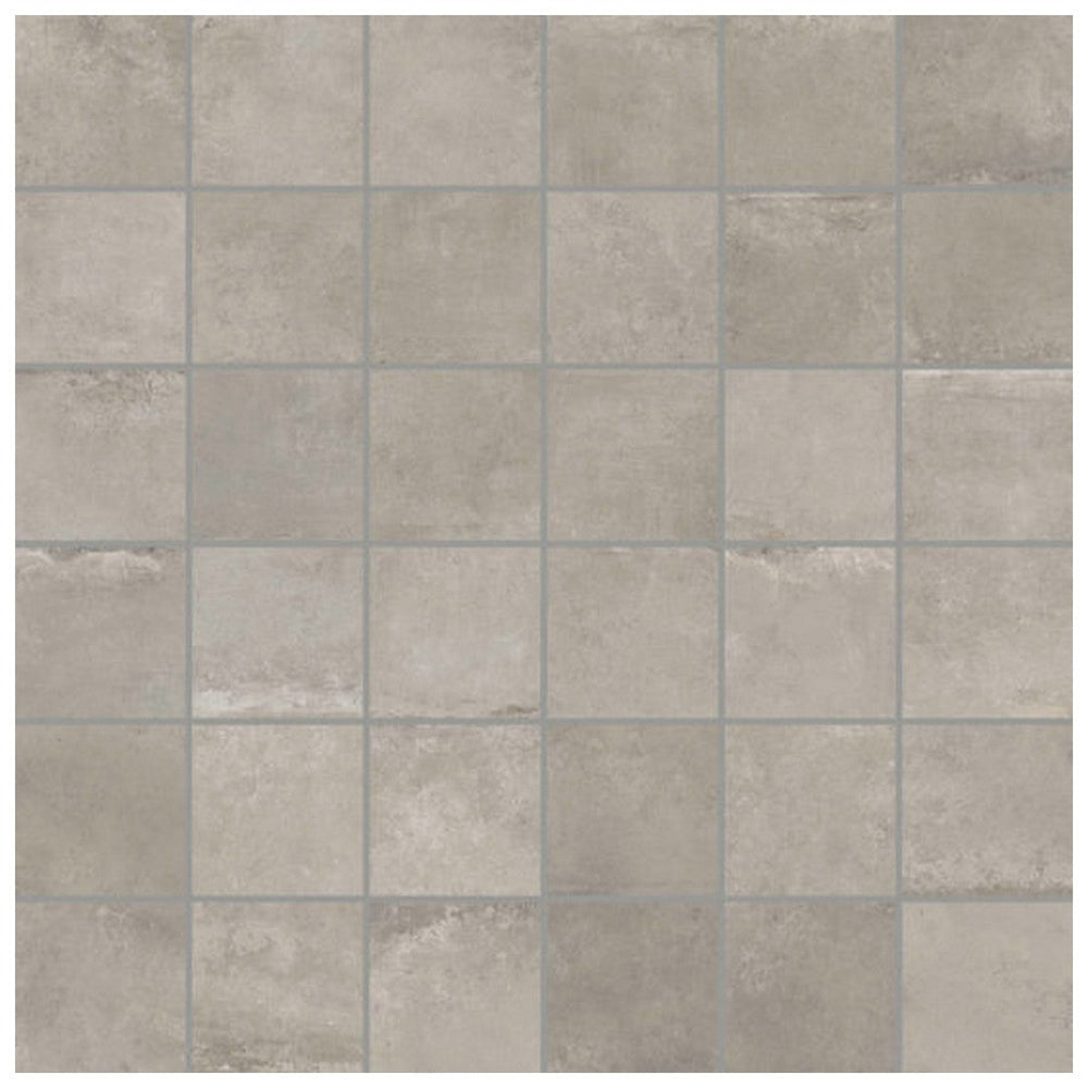 Qualis Ceramica 12" x 12" Bridges Rectified Matte Porcelain 2" Mosaic