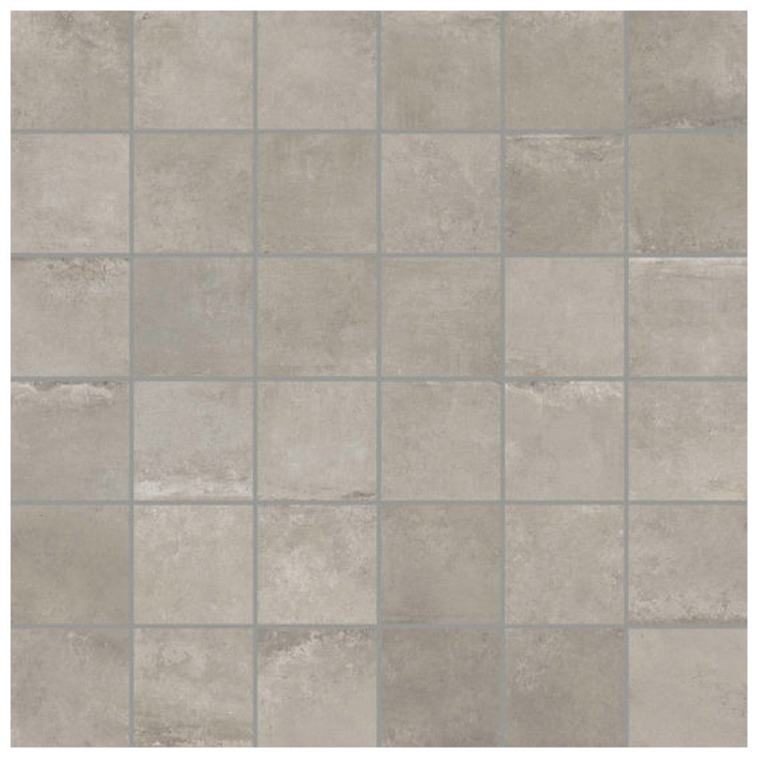 Qualis Ceramica 12" x 12" Bridges Rectified Matte Porcelain 2" Mosaic