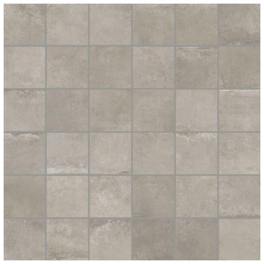 Qualis Ceramica 12" x 12" Bridges Rectified Matte Porcelain 2" Mosaic