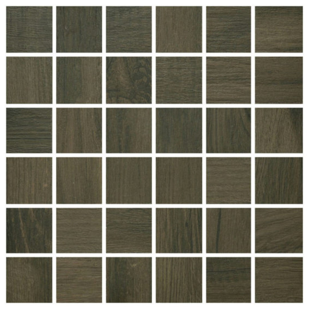 Qualis Ceramica 12" x 12" Cabin Matte Porcelain 2" Mosaic