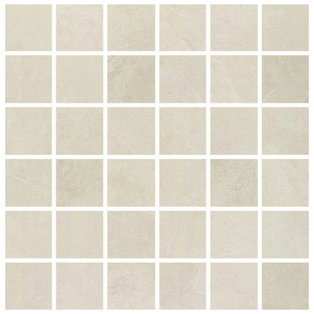 Qualis Ceramica 12" x 12" California Matte Porcelain 2" Mosaic