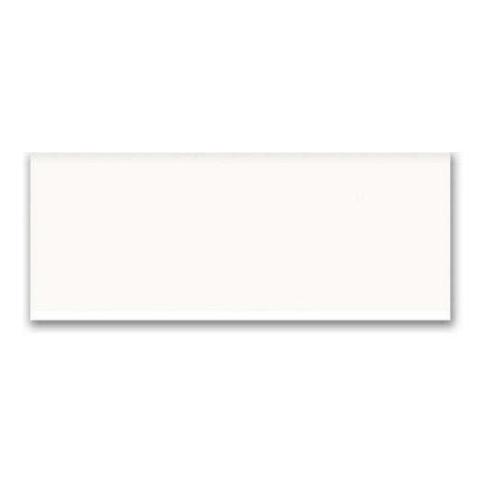 Qualis Ceramica 2" x 6" Comfort Glossy Ceramic Bullnose