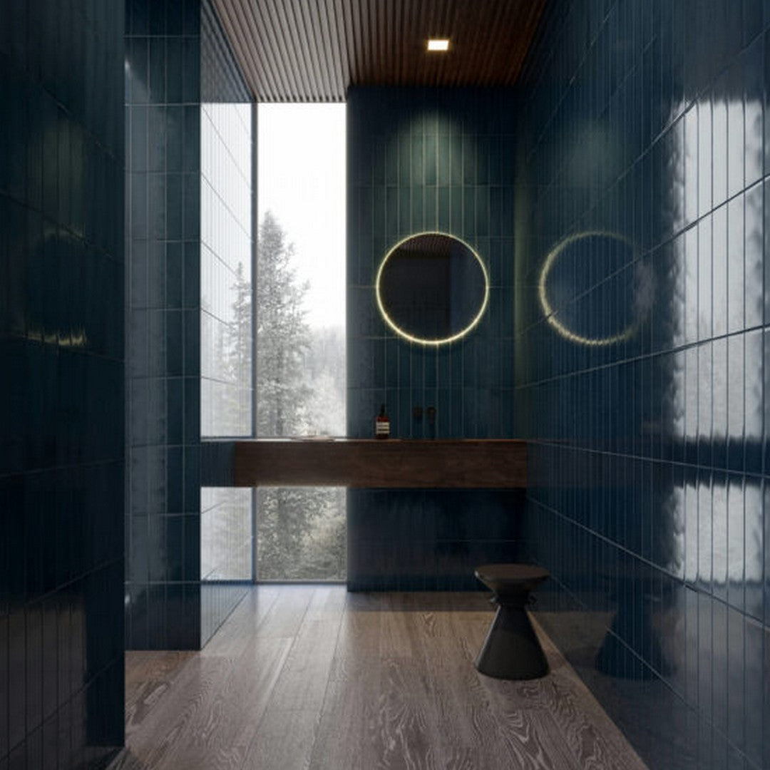 Qualis-Ceramica-3-x-12-Chateau-Glossy-Ceramic-Wall-Tile-Azure-Ink