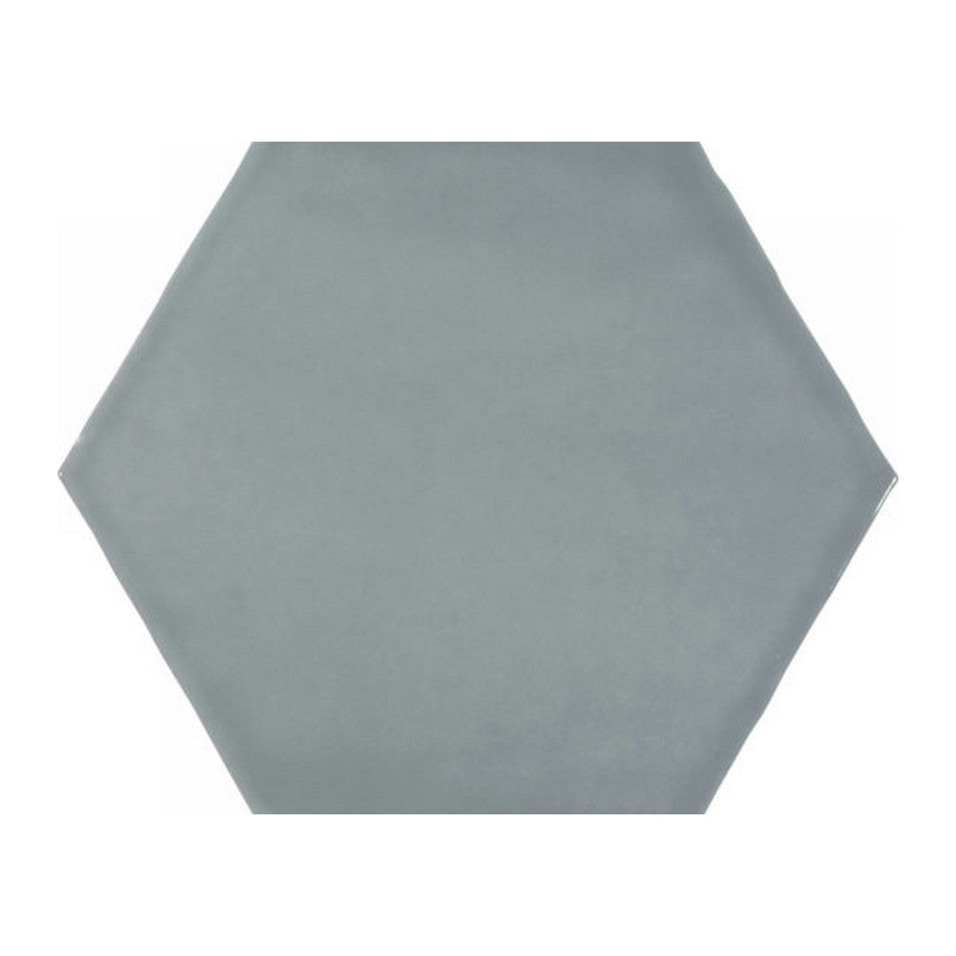 Qualis Ceramica 6" x 6" Chateau Glossy Ceramic Hexagon Tile