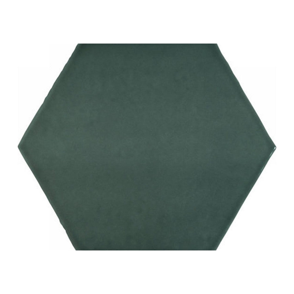 Qualis Ceramica 6" x 6" Chateau Glossy Ceramic Hexagon Tile