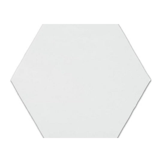 Qualis Ceramica 6" x 6" Chateau Glossy Ceramic Hexagon Tile
