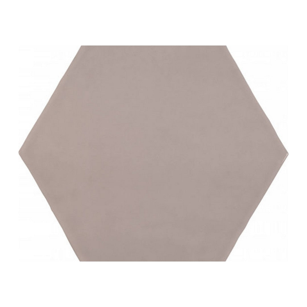 Qualis Ceramica 6" x 6" Chateau Glossy Ceramic Hexagon Tile