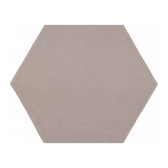 Qualis Ceramica 6" x 6" Chateau Glossy Ceramic Hexagon Tile