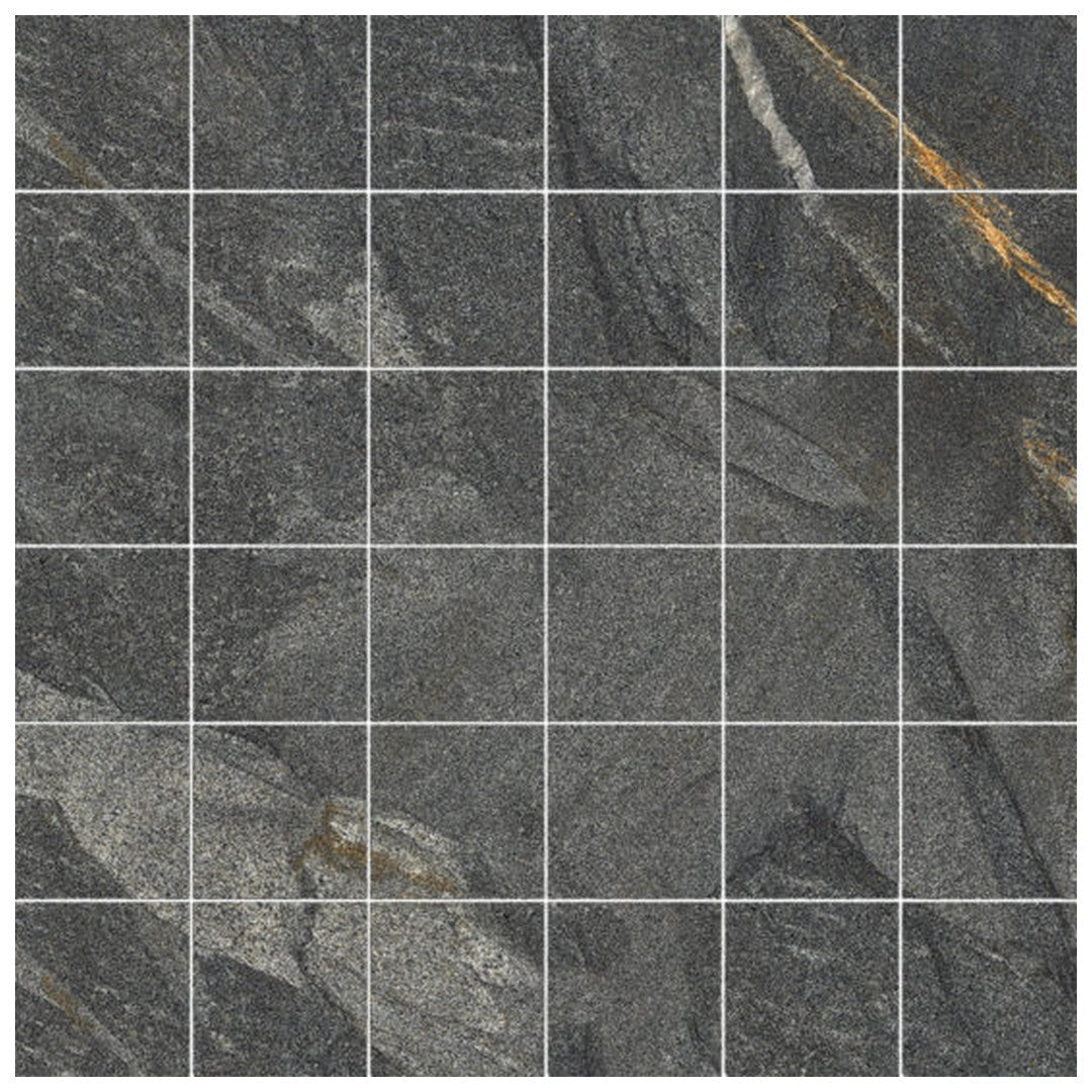 Qualis Ceramica 12" x 12" Capri Natural Porcelain 2" Mosaic