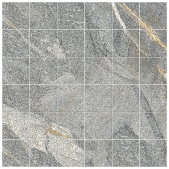 Qualis Ceramica 12" x 12" Capri Natural Porcelain 2" Mosaic