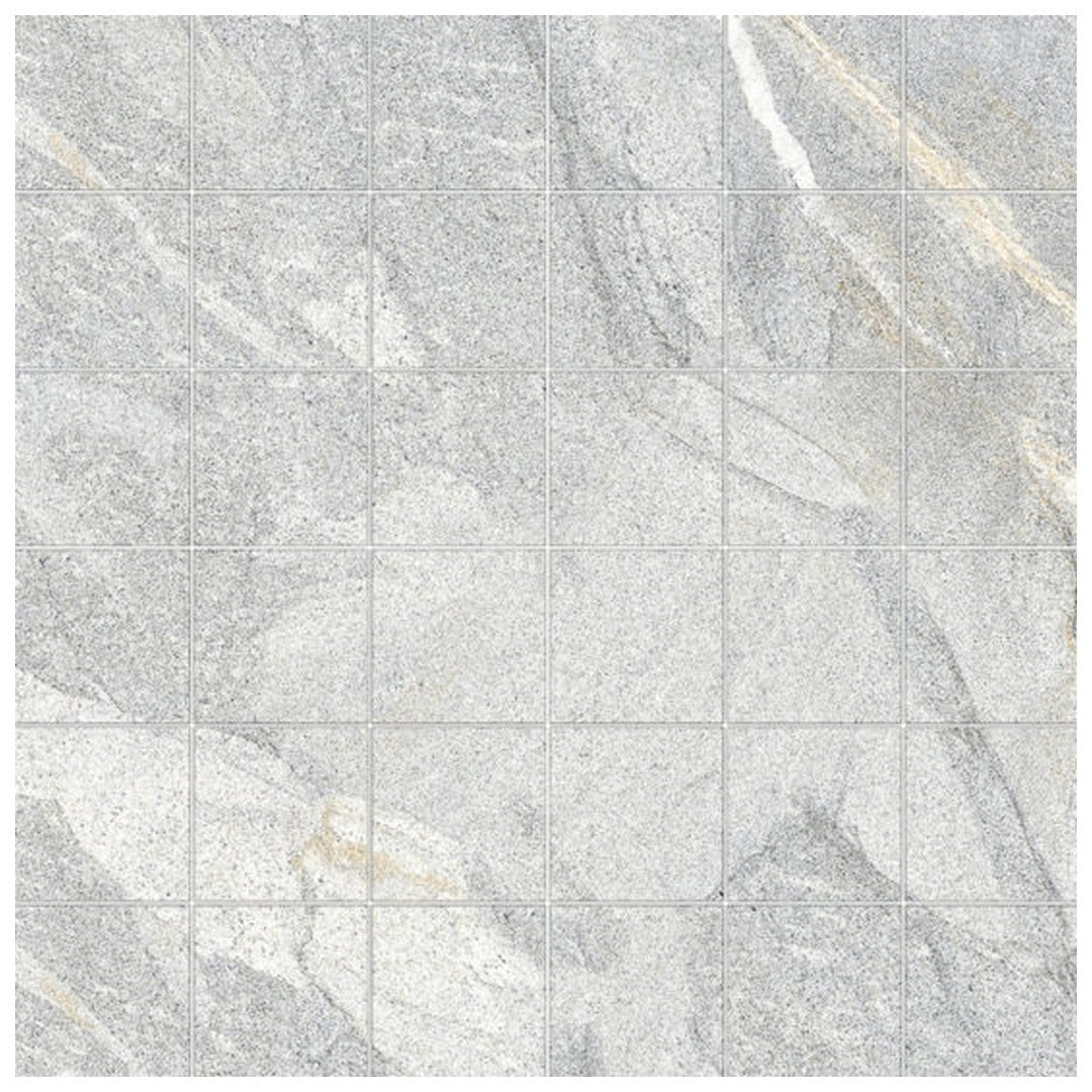 Qualis Ceramica 12" x 12" Capri Natural Porcelain 2" Mosaic