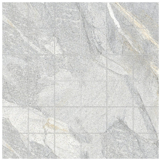 Qualis Ceramica 12" x 12" Capri Natural Porcelain 2" Mosaic