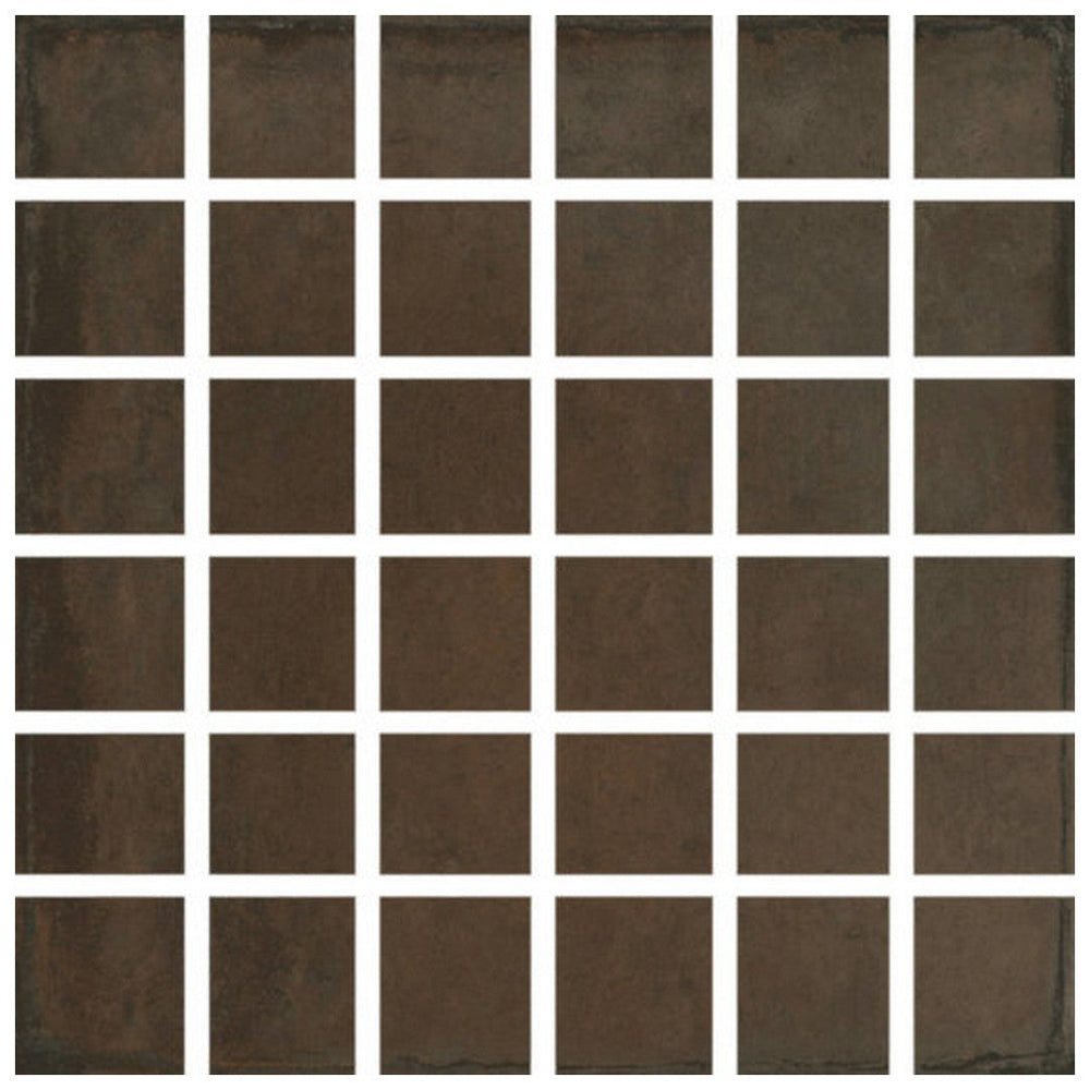 Qualis Ceramica 12" x 12" Charleston Matte Porcelain 2" Mosaic