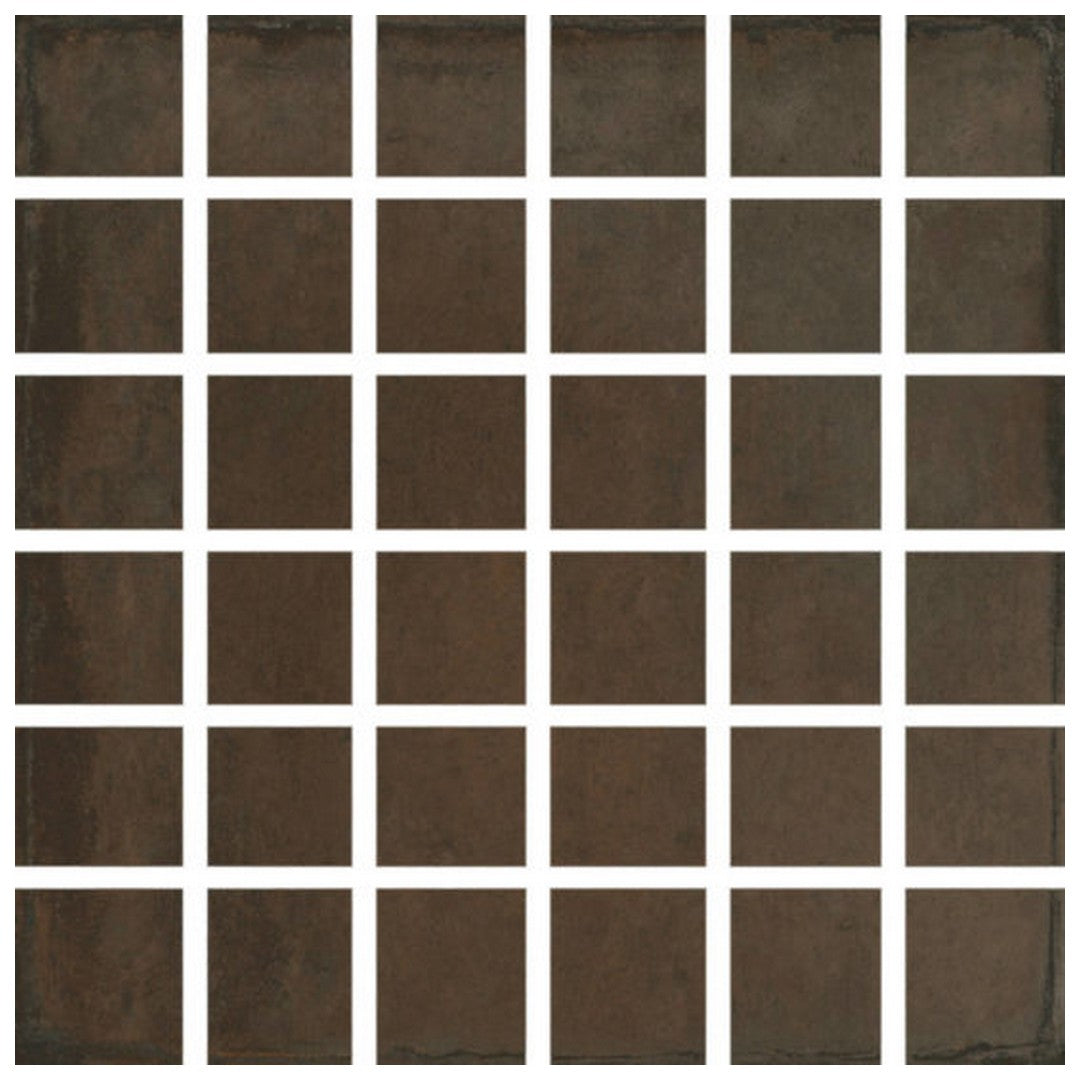 Qualis Ceramica 12" x 12" Charleston Matte Porcelain 2" Mosaic