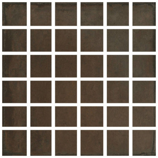 Qualis Ceramica 12" x 12" Charleston Matte Porcelain 2" Mosaic