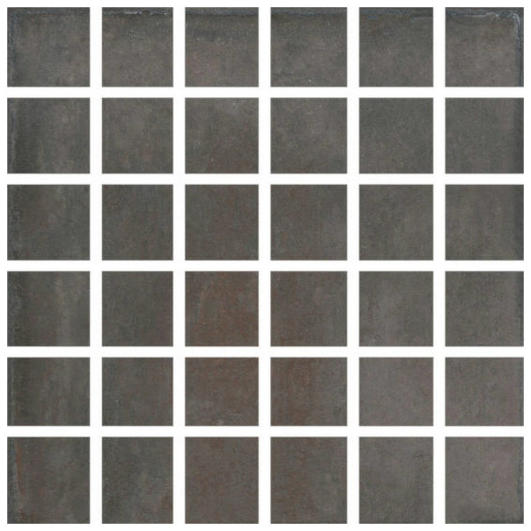 Qualis Ceramica 12" x 12" Charleston Matte Porcelain 2" Mosaic