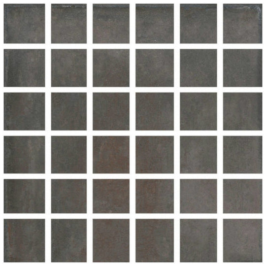 Qualis Ceramica 12" x 12" Charleston Matte Porcelain 2" Mosaic