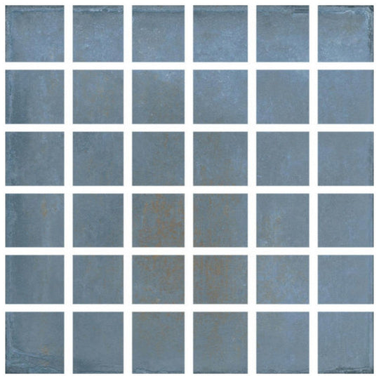 Qualis Ceramica 12" x 12" Charleston Matte Porcelain 2" Mosaic