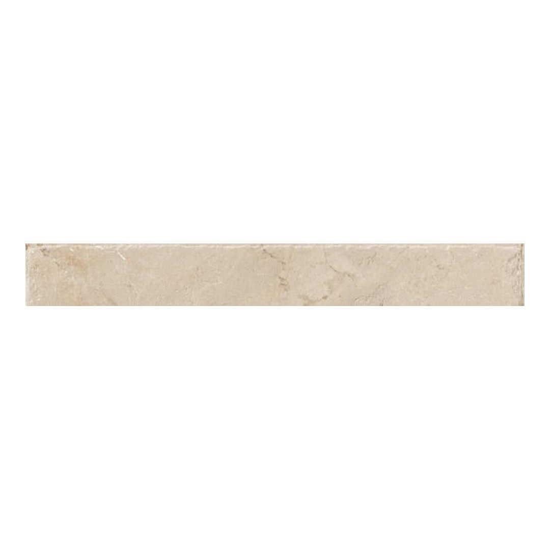 Qualis Ceramica 3" x 24" Elevation Rectified Natural Porcelain Bullnose