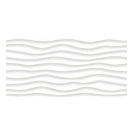 Qualis Ceramica 12" x 24" Flow Glossy Ceramic Wall Tile