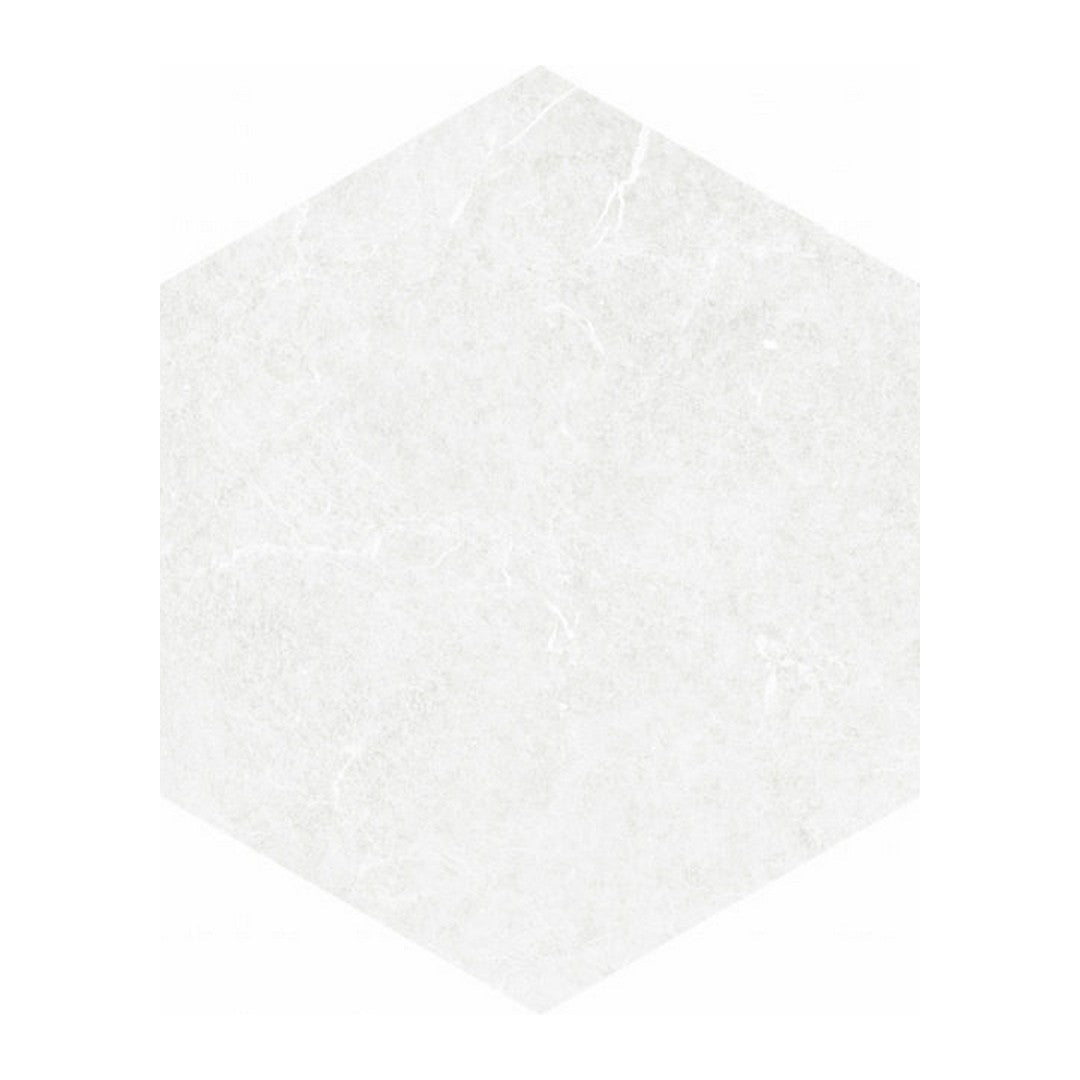 Qualis Ceramica 5.5" x 6.3" Form Matte Porcelain Hexagon Tile