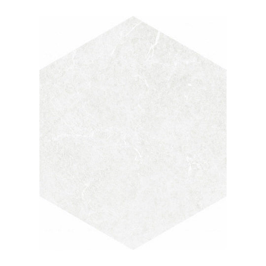 Qualis Ceramica 5.5" x 6.3" Form Matte Porcelain Hexagon Tile