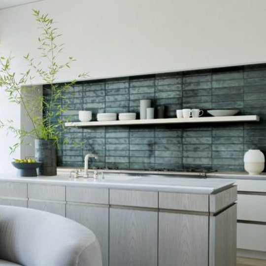 Qualis-Ceramica-3-x-12-Grand-Cayman-Glossy-Porcelain-Wall-Tile-Heritage-Green