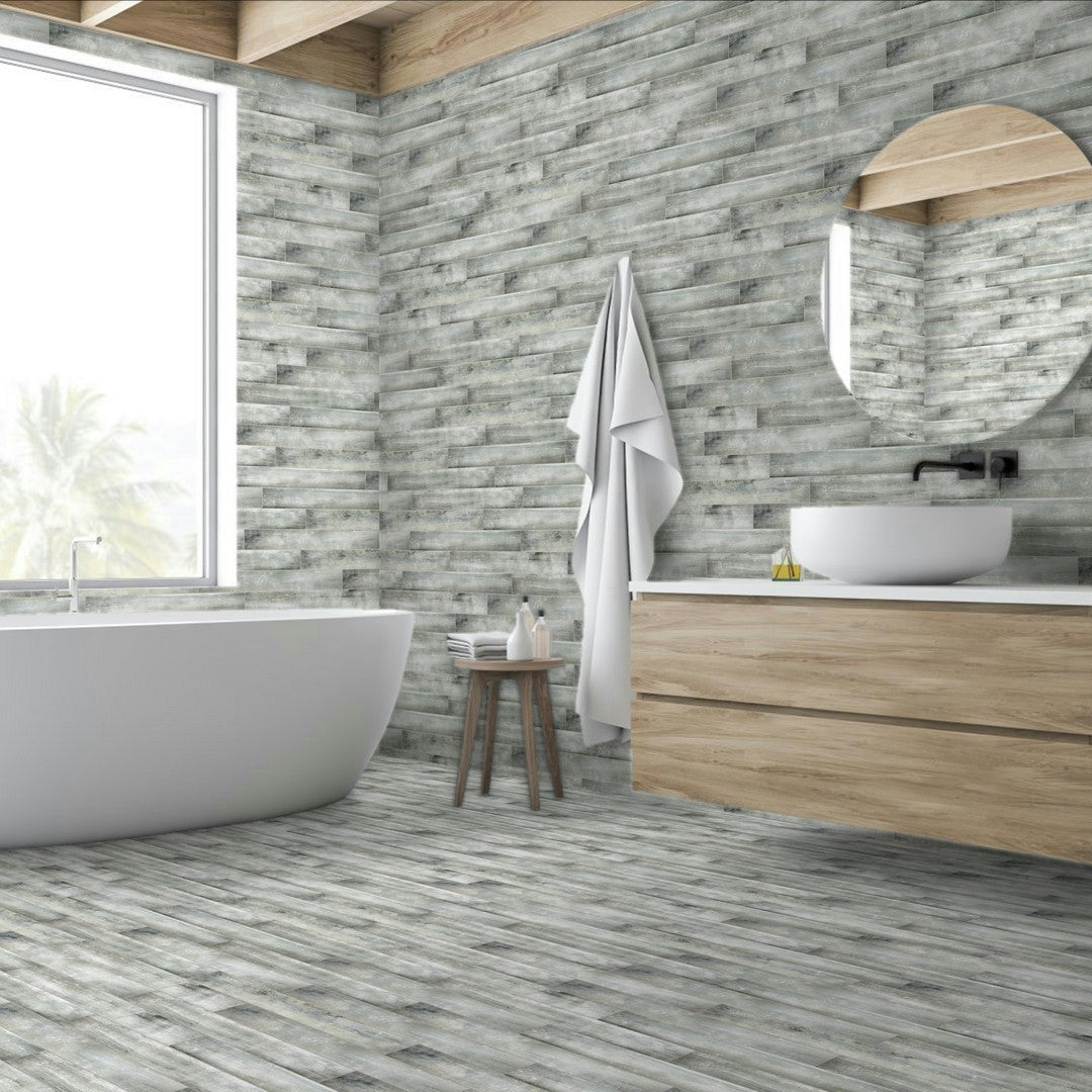 Qualis-Ceramica-3-x-24-Infinity-Matte-Porcelain-Tile-Aquarius-Azzur