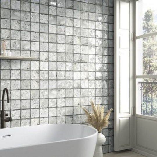 Qualis-Ceramica-5-x-5-Jamaica-Glossy-Porcelain-Tile-Grey