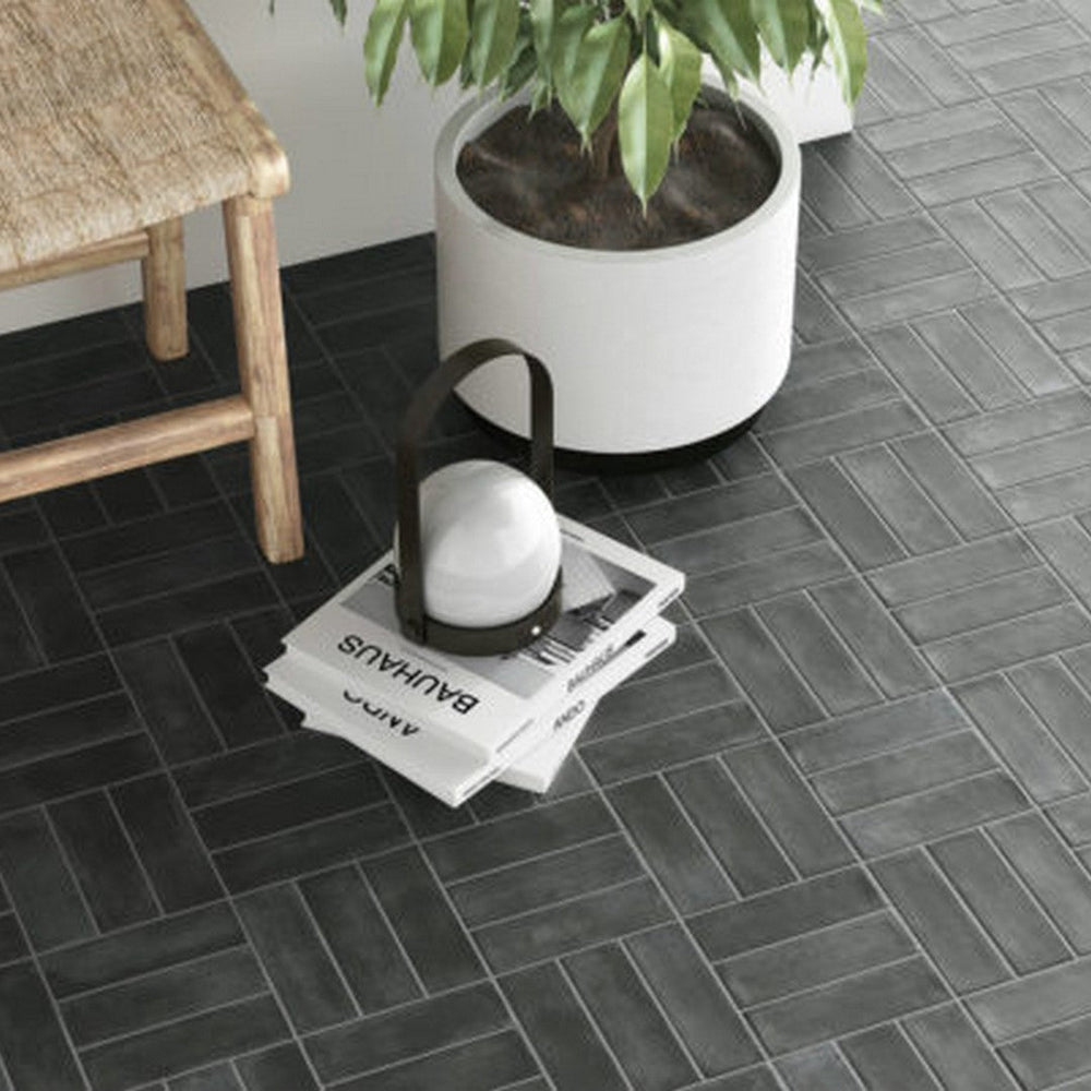 Qualis-Ceramica-2-x-6-Lisbon-Matte-Porcelain-Tile-Graphite