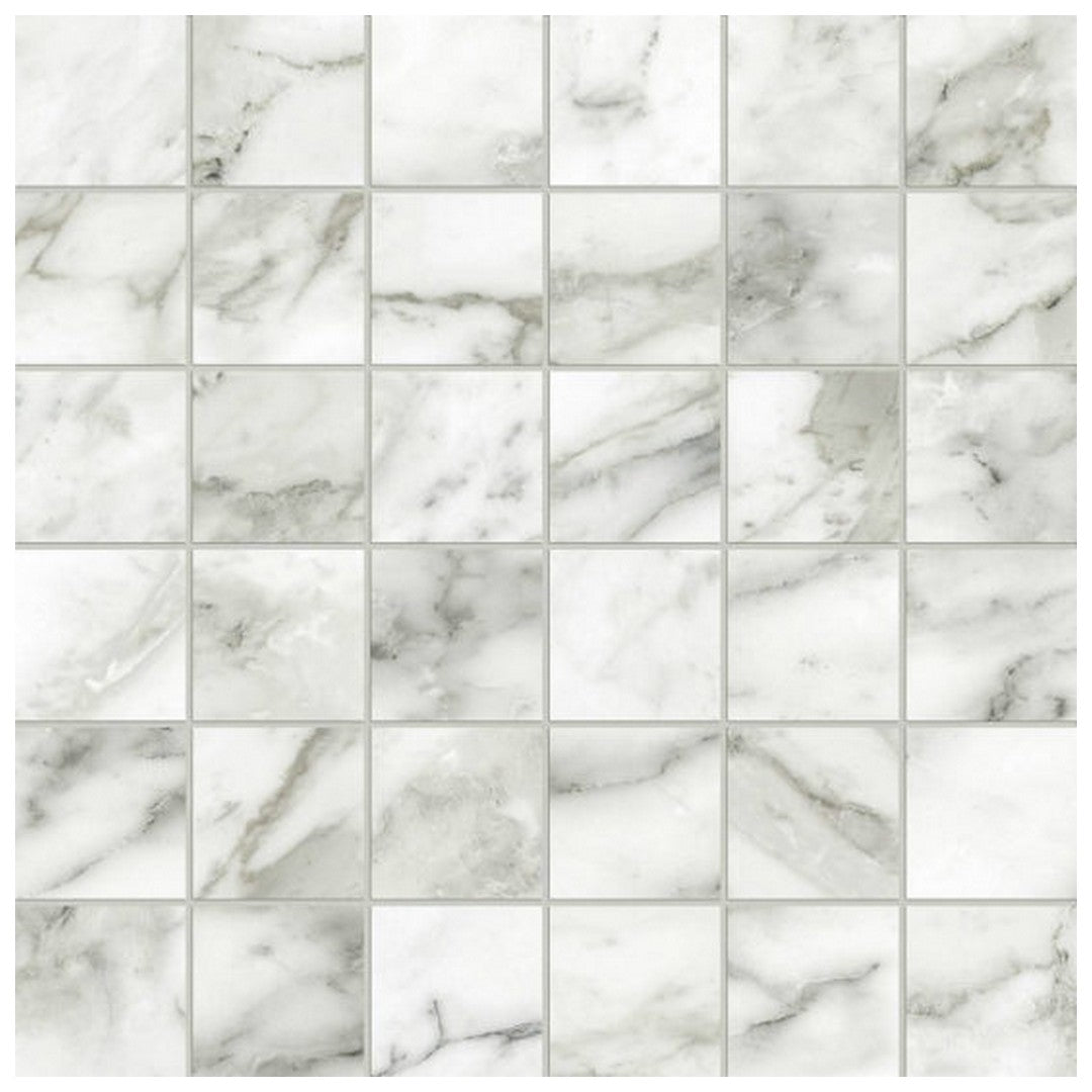 Qualis Ceramica 12" x 12" Luxury Rectified Honed Porcelain 2" Mosaic