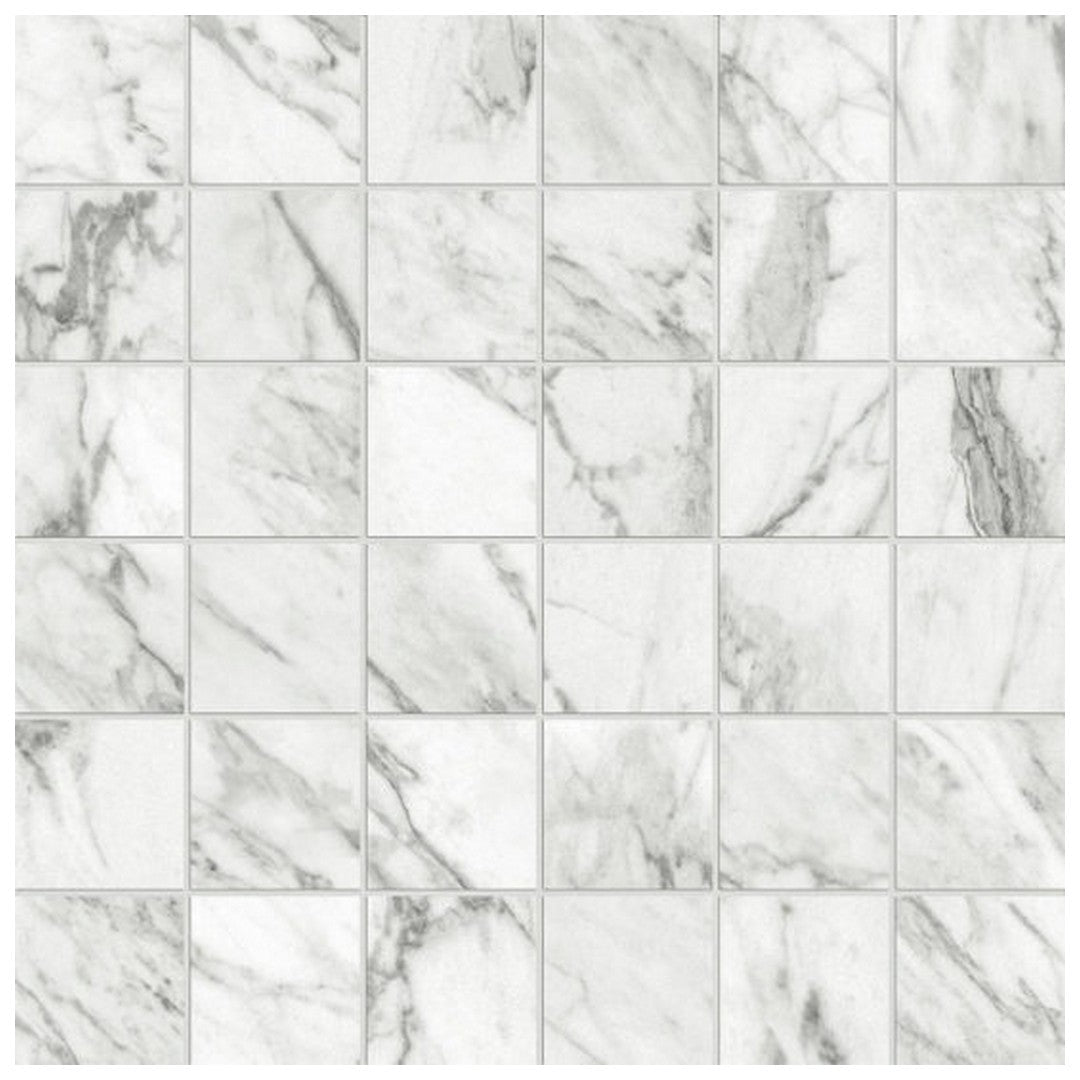 Qualis Ceramica 12" x 12" Luxury Rectified Honed Porcelain 2" Mosaic