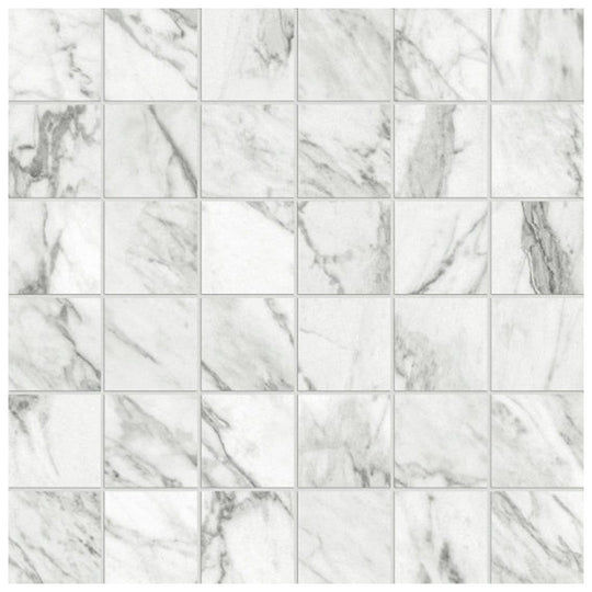 Qualis Ceramica 12" x 12" Luxury Rectified Honed Porcelain 2" Mosaic