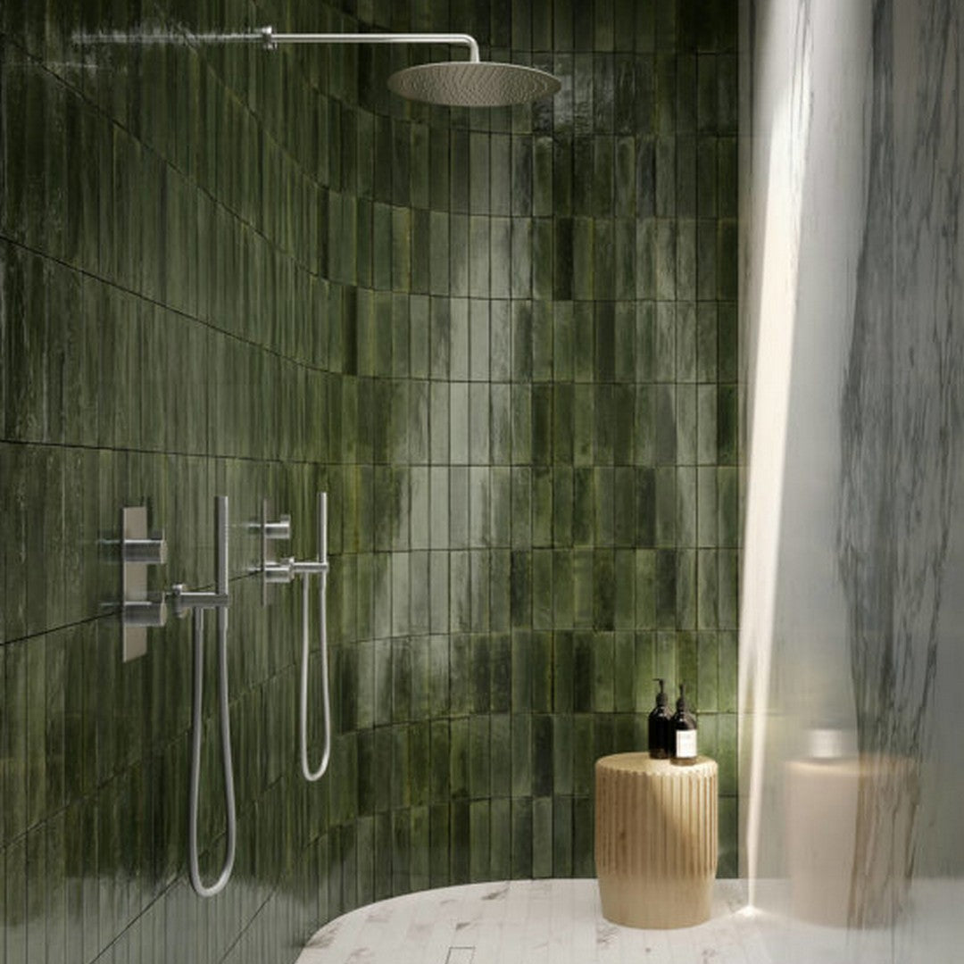 Qualis-Ceramica-Manhattan-2-x-9-Polished-Porcelain-Tile-Greenwich-Gree