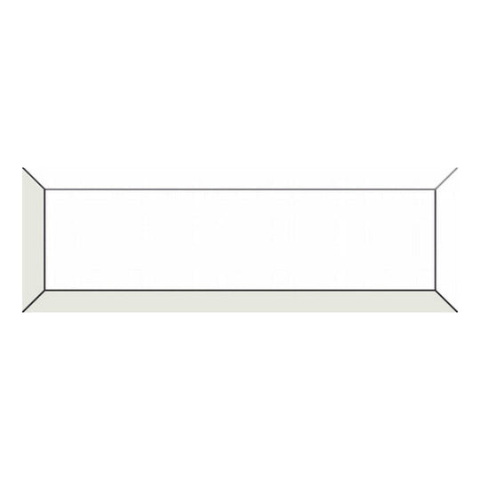 Qualis Ceramica 3" x 9" Marco Glossy Ceramic Wall Tile