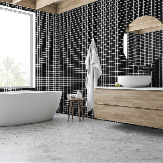 Qualis-Ceramica-Metro-12-x-12-Rectified-Matte-Porcelain-2-Mosaic-Boston-Black