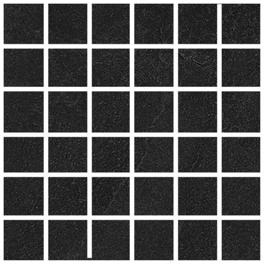 Qualis Ceramica 12" x 12" Metro Rectified Matte Porcelain 2" Mosaic